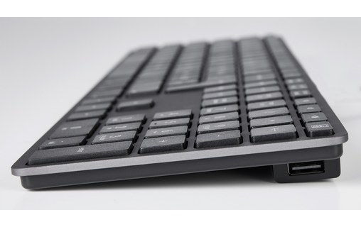 Clavier pour Mac LMP À gros caractères - KB-1243-BIG - Gris sidéral
