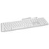 Clavier pour Mac LMP À gros caractères - KB-1243-BIG - Argent