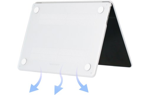 Coque pour MacBook Air 13" M2 2022-2024 - Translucide - Novodio MacBook Case