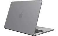 Coque pour MacBook Air 13" M2 2022-2024 - Noir translucide - Moshi iGlaze