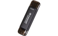 Transcend ESD310 512 Go - Noir - SSD externe USB-C & USB-A