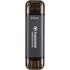 Transcend ESD310 512 Go - Noir - SSD externe USB-C & USB-A