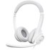 Micro-casque Logitech H390, Blanc - USB