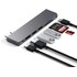 Dock USB-C 7 ports pour MacBook Air / Pro - Satechi Pro Hub Slim - Gris sidéral