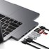 Dock USB-C 7 ports pour MacBook Air / Pro - Satechi Pro Hub Slim - Gris sidéral