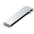 Dock USB-C 7 ports pour MacBook Air / Pro - Satechi Pro Hub Slim - Argent