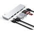 Dock USB-C 7 ports pour MacBook Air / Pro - Satechi Pro Hub Slim - Argent