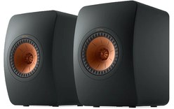 KEF LS50 Meta Noir carbone - Enceintes bibliothèque Hi-Fi passives