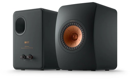 KEF LS50 Meta Noir carbone - Enceintes bibliothèque Hi-Fi passives