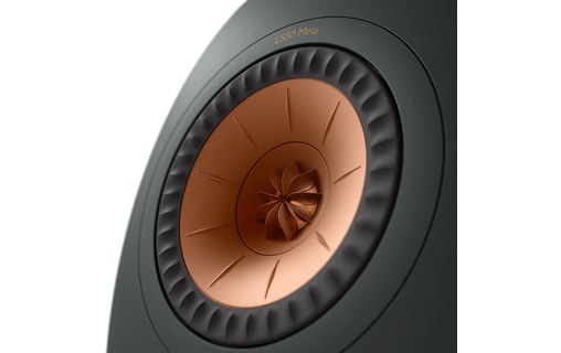 KEF LS50 Meta Noir carbone - Enceintes bibliothèque Hi-Fi passives