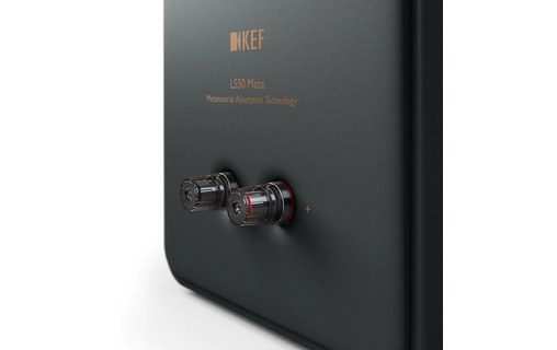 KEF LS50 Meta Noir carbone - Enceintes bibliothèque Hi-Fi passives