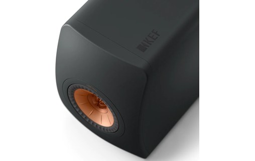 KEF LS50 Meta Noir carbone - Enceintes bibliothèque Hi-Fi passives