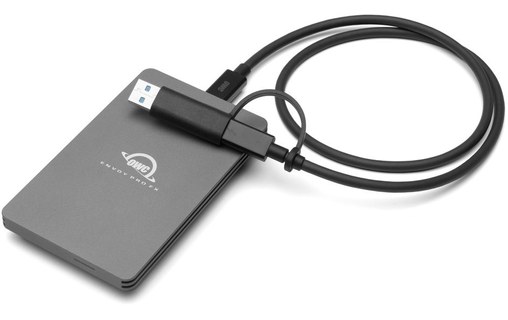 OWC Envoy Pro FX 2 To - Noir - SSD NVMe externe USB-C, Thunderbolt 3, USB-A