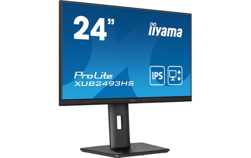 IIYAMA Écran 24 ProLite XUB2493HS-B5 - IPS LED Full HD HDMI, DisplayPort -  Écran - iiyama