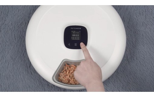 Petoneer NutriSpin - Gamelle connecté 6 repas pour chats et chiens