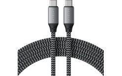 Câble Satechi USB-C vers USB-C 100 W USB 2.0 - 2 m - Gris