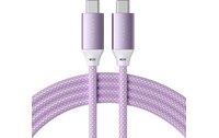 Câble de charge USB-C vers USB-C 100 W 2 mètres - Violet - Satechi
