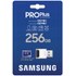 Carte microSDXC Samsung PRO Plus 256 Go avec adaptateur USB, UHS-I, V30
