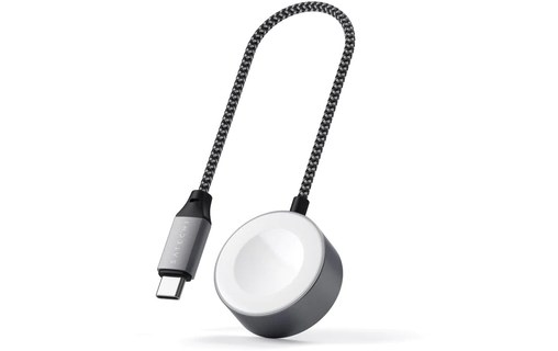 Câble de charge USB-C magnétique pour Apple Watch 17 cm - Satechi
