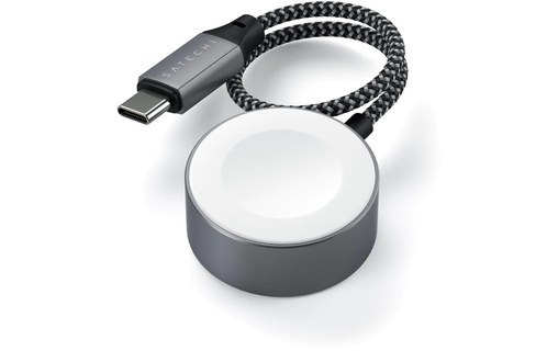 Câble de charge USB-C magnétique pour Apple Watch 17 cm - Satechi