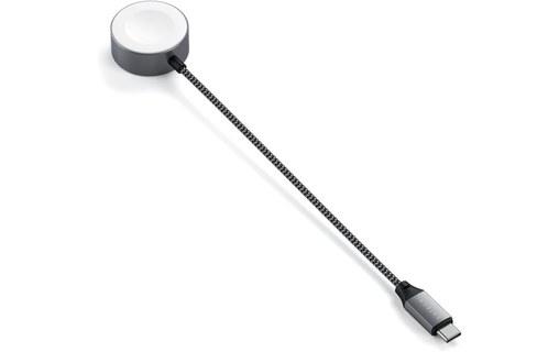 Câble de charge USB-C magnétique pour Apple Watch 17 cm - Satechi