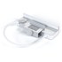 Hub iMac 24' USB C vers USB C, 3 USB, carte SD / Micro-SD Satechi Argent