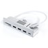 Hub iMac 24' USB C vers USB C, 3 USB, carte SD / Micro-SD Satechi Argent
