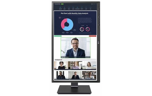Écran 23,8" LG 24BP75CP-B - USB-C