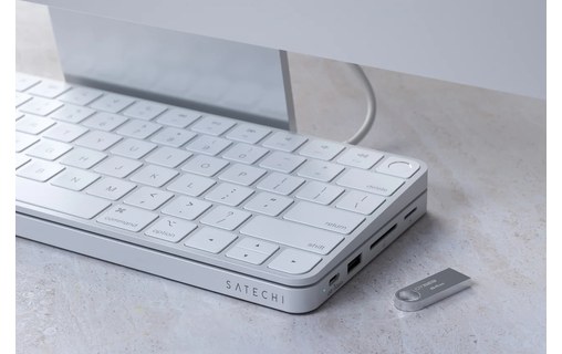 Station d'accueil pour iMac 24" avec emplacement pour SSD M.2 NVMe/SATA Satechi
