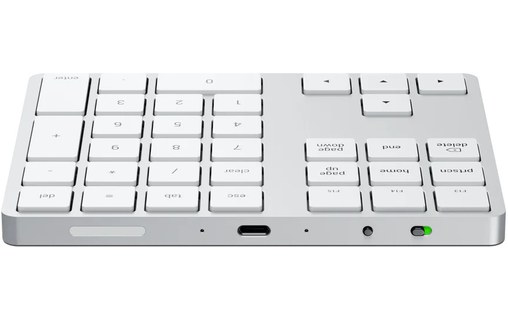 Pavé numérique sans fil Satechi Extended Keypad - Argent