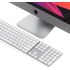 Pavé numérique sans fil Satechi Extended Keypad - Argent