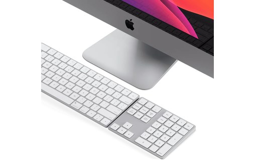Pavé numérique sans fil Satechi Extended Keypad - Argent