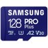 Carte microSDXC Samsung PRO Plus 128 Go avec adaptateur USB, UHS-I, V30