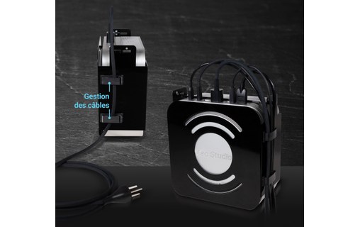 Système de fixation pour Mac Studio (bureau, mur) - Sonnet MacCuff Studio