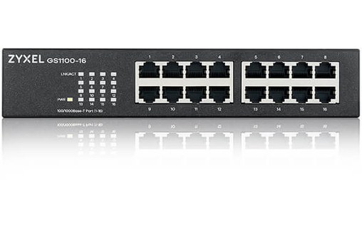 Zyxel GS1100-16 Non-géré Gigabit Ethernet (10/100/1000)