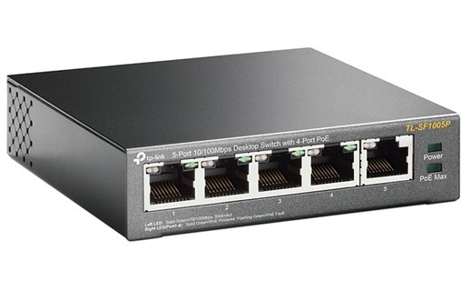 Switch Ethernet TP LINK TL-SF1005P 5 ports - PoE