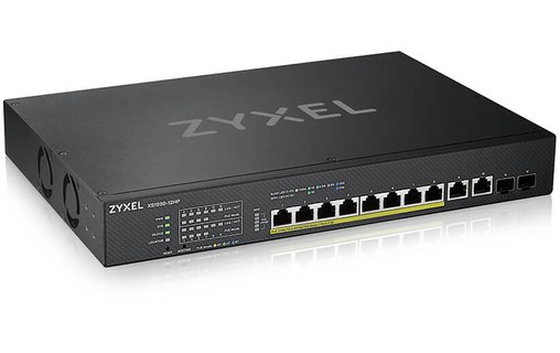 Switch Ethernet ZYXEL XS1930-12HP-ZZ0101F 10 ports - 10 GbE, Manageable, PoE, L3