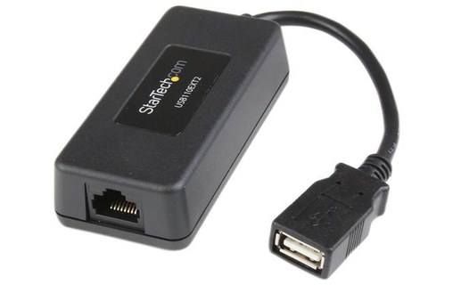 StarTech.com Extendeur Ethernet 1 port USB sur Cat5/Cat6 - jusqu'à 40 m