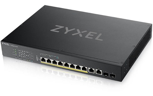Switch Ethernet ZYXEL XS1930-12HP-ZZ0101F 10 ports - 10 GbE, Manageable, PoE, L3
