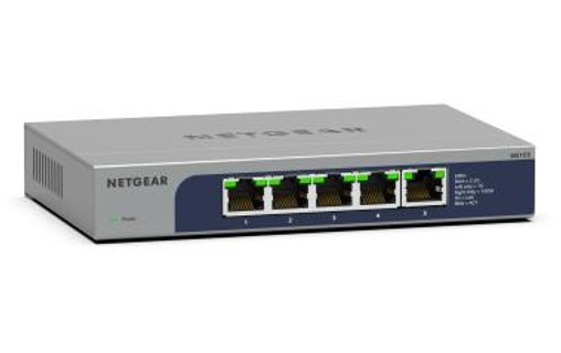 Switch Ethernet NETGEAR MS105-100EUS 5 ports - 2,5 GbE, PoE