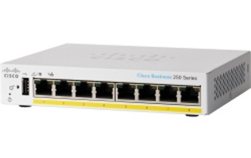 Switch Ethernet Cisco CBS250 8 ports - Manageable, PoE, L3