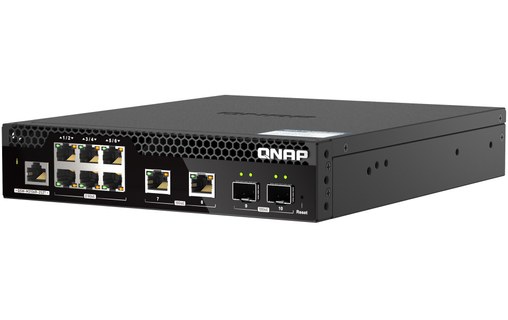 Switch Ethernet Qnap QSW-M2106R-2S2T 2 ports - 10 GbE, Manageable, L2