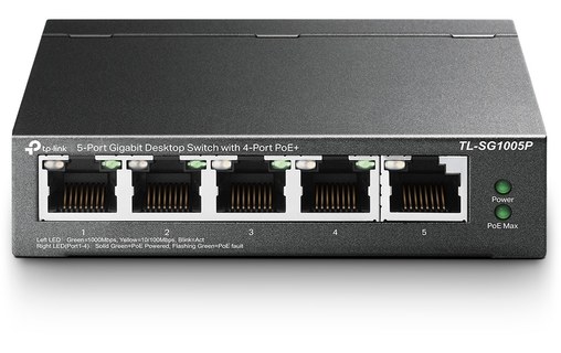 Switch Ethernet TP LINK TL-SG1005P 5 ports - PoE