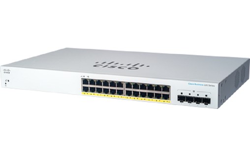 Switch Ethernet Cisco CBS220-24P-4G 24 ports - Manageable, PoE, L2