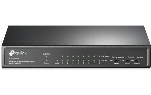 Switch Ethernet TP LINK TL-SF1009P 9 ports - PoE