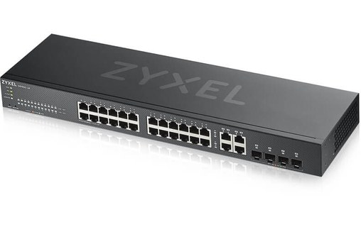 Zyxel GS1920-24V2 Géré Gigabit Ethernet (10/100/1000) Noir