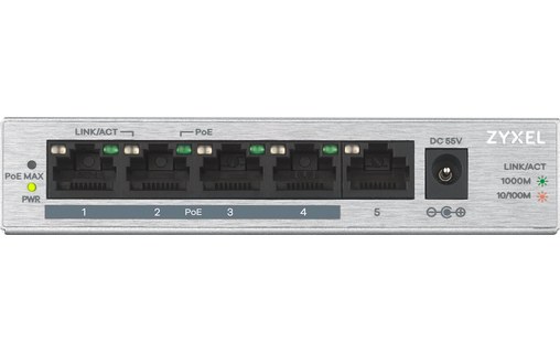 Switch Ethernet ZYXEL GS1005HP 5 ports - PoE