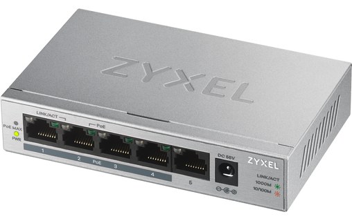 Switch Ethernet ZYXEL GS1005HP 5 ports - PoE