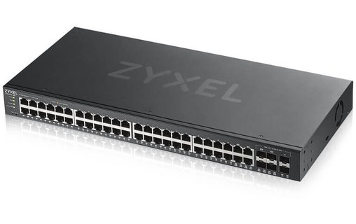 Zyxel GS1920-48V2 Géré Gigabit Ethernet (10/100/1000) Noir