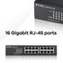 Zyxel GS1100-16 Non-géré Gigabit Ethernet (10/100/1000)